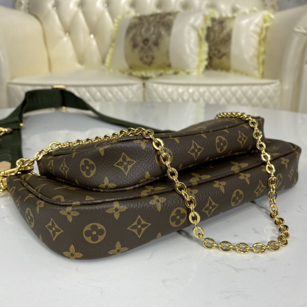 Louis Vuitton MULTI POCHETTE ACCESSOIRES Monogram M44813 Khaki